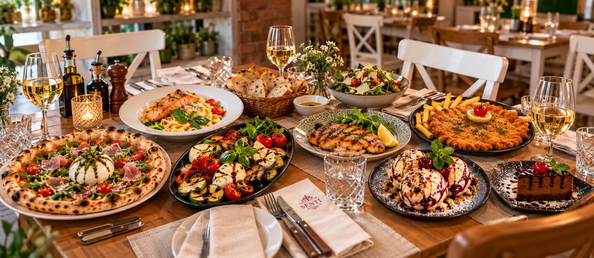 Разнообразие от ястия на SENI FOOD с доставка в Пловдив